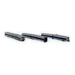 Set van 6 aanvullende slaaprijtuigen TALGO Arnold HN4355 - N 1/160 - SNCF - EP V