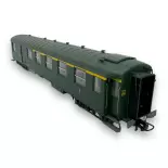Voiture métallisée Ex-PLM REE Modèles VB460 vert 301 - HO 1/87 - SNCF - EP III.D
