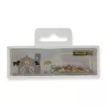 Miniature animals | Set 20 sheep Faller 155907 - N : 1/160