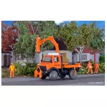 Wohnmobil Mercedes Benz UNIMOG Kibri 15004 - HO : 1/87 - Travaux