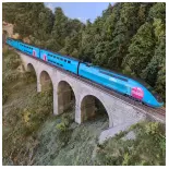 TGV Duplex OUIGO - 4 éléments DCC SON Jouef HJ2413S - HO 1/87 - SNCF EP VI