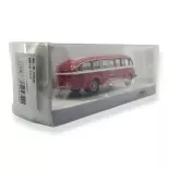 Autocar MB LO 3500 - rojo y blanco - Brekina 52434 - HO 1/87
