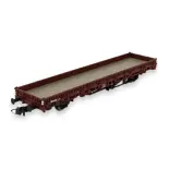 Flat wagon with built-in stakes type S-LWO ROCO 67486 - NS - HO 1/87 EP III