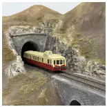 Tren Diesel X 3800 Picasso - Jouef HJ2617 - SNCF - HO 1/87 - 2R - EP III - Analógico