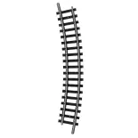 Rail courbe Minitrix R2 rayon 228.2 mm 24° - N : 1/160 - code 80 - 14924