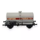 Wagon citerne OCEM 29 REE Modèles WB712 - HO 1:87 - SNCF - EP III