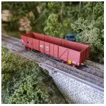 Wagon TP Tombereau MT - REE Modèles WB791 - HO 1/87 - SNCF - EP IV