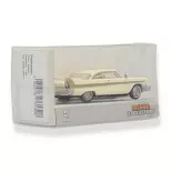 Voiture Plymouth Fury - beige et doré - BREKINA 19677 - HO : 1/87