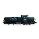 Locomotive diesel G 1206 LINEAS - Piko 40482 - N 1/160 - Ep VI - Analogique - 2R