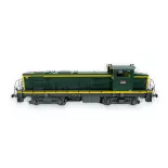 Diesellocomotief BB63579 - Analoog - REE MODELES JM009 SNCF - HO Ep IV