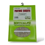 8 Street paving sheets - Metcalfe M0055 - OO and HO - 270x190 mm