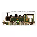 Locomotive à vapeur Mallet 020-020 LEMATEC HOM205.4S - HOm 1/87 - POC/SNCF