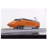Set de base 5 éléments TGV Sud-Est orange origine N°84 - Kato 10-2083 - N 1/160 - SNCF - Ep IV - Analogique - 2R