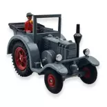 Tracteur Eilbulldog Cabriolet, Capote ouverte - Märklin 18037 - HO 1/87