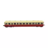 Anhänger XR-7354 Rot/Creme "LYON-VAISE" REE MODELES VB441AC - SNCF - HO 1/87