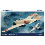 Avion de combat Naval Japonais - A6M3 Zéro Type 32 - Eduard 84191 - 1/48