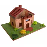 Kit de construction en céramique pour villa toscane - Keranova 30222 - HO 1/87 