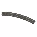 Marklin 24530 R5 30° gebogen rail - radius 643,6 mm - HO: 1/87 - Code 83 - C-rails