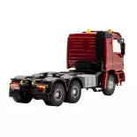 Camión de tracción Mercedes-Benz ACTROS Viessmann 8011 - HO 1/87 - librea roja