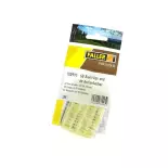 Set de 60 chopes et 40 cendriers - Faller 180995 - HO 1/87 - EP III