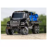 Camion à plateau TRX-6 Ultimate RC Hauler 6x6 RTR avec treuil - Traxxas 88086-84-BLK - 1/10