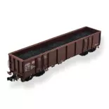 Set 2 wagons tombereaux avec charbon Fleischmann 830257 - N 1/160 DB AG