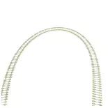 Peco SL106F traversina in cemento bi-blocco - 914 mm - HO: 1/87 - Codice 75