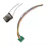 8-Pin-Sounddecoder V5 Esu 58210 - mit Lautsprecher - NEM 652