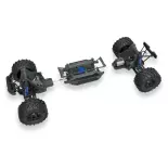 X-Maxx Belted 8S 4wd Brushless Radio TQi & TSM iD RTR - Traxxas 77096-4-RED - 1/8