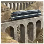 Locomotive diesel CC 70001 - Ree Modèles CC70001S - HO 1/87 - SNCF - Ep III - Digital sound fumigène - 2R