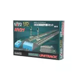 Ensemble de signaux automatiques à trois aspects Unitrack (HV21) - Kato 3-131 - HO 1/87