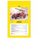Citroen C4 Fire Brigade - Heller 80733 - 1/24 