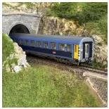Voiture voyageurs Corail VU Lunéa - Piko 97135 - HO 1/87 - SNCF - EP VI - 2R