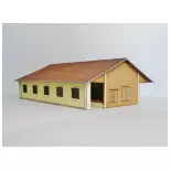 PLM goods hall 5 doors Wood Modelism 202001