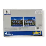 KIBRI 37664 Viaducto en miniatura de Semmering - N 1/160 - vía única