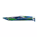 Offshore Spartan SR VXL 6S Rouge RTR - Traxxas 103076-4-GRN