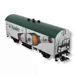 Wagon réfrigérant pour le transport de bière Ibopqs, Märklin 45030, HO 1/87e