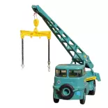 Grue Griffet M2 - SNCF logo encadré bandes jaune - ROUTE87 RO1034 - HO 1/87