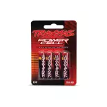 Lot de 4 piles alcalines LR6 AA 1,5V - Traxxas 2914