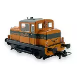 Locotracteur MOYSE 32 TDE, Ferrailleur goutte DCC SON REE MODELS MB125DS - HO 1/87