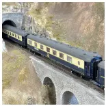 Set 6 Voitures Pullman "Edelweiss" - Trix 26470 - HO 1/87 - CIWL - EP II
