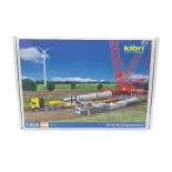 Konvooi vrachtwagens windturbines KIBRI 13520 - HO 1/87