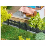 Pack clôtures en fer - FALLER 180417 - HO 1/87 - EP II