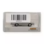 Renault 12 TL, taxi grigio metallizzato - SAI 2233 - HO 1/87th