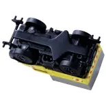 Mercedes-Benz Unimog U406 Véhicules rail-route 100% RTR - Carson 500504146 - HO 1/87