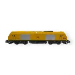 Locomotive diesel BB 75080 Infra, sans moteur - Rocky rail 675080D - N 1/160 - SNCF - Ep VI