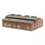 Dépôt de tramway de Dresde - Faller 191823 - HO 1/87