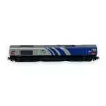 Locomotora diesel Clase 66 JT42CWR Trix 22696 - HO : 1/87 - SNCF - EP V