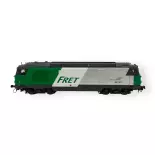 Diesellokomotive BB 67471 Fret - Ree Modèles MB241S - HO 1/87 - SNCF - Ep V - Digital sound fumigène - 2R
