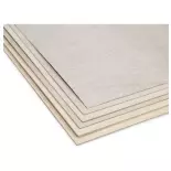 Contreplaqué de tilleul 5 mm 915 x 300 mm - Keranova 128905